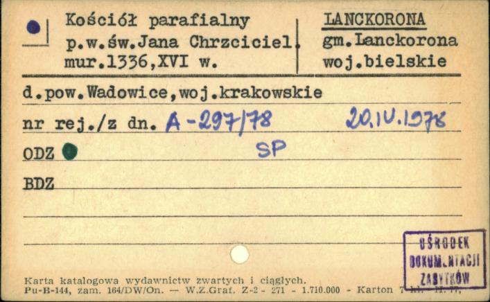 kościół par. pw. św. Jana Chrzciciela, skan 1