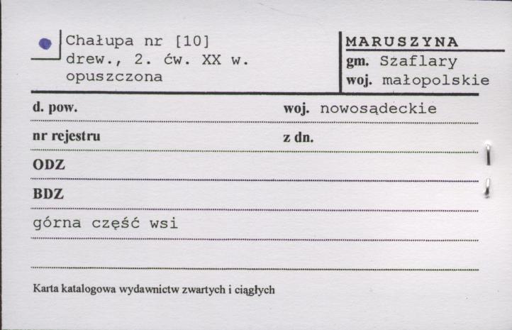 chałupa, skan 1