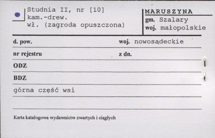 studnia II, skan 1