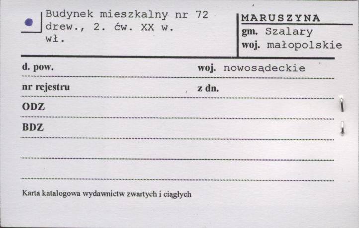budynek mieszkalny, skan 1