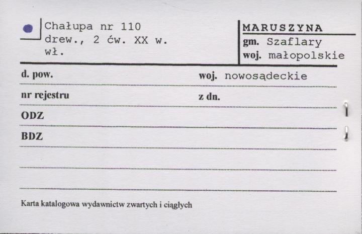 chałupa, skan 1