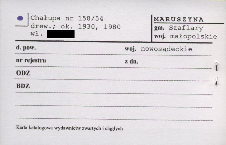chałupa, skan 1