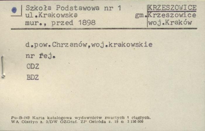 Szkoła Podstawowa, skan 1