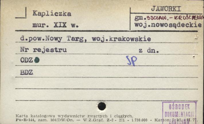 kapliczka, skan 1