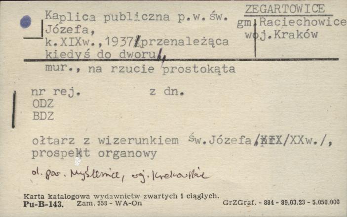 kaplica publiczna pw. św. Józefa, skan 1
