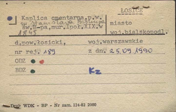 kaplica cmentarna pw. św. Stanisława Biskupa, skan 1