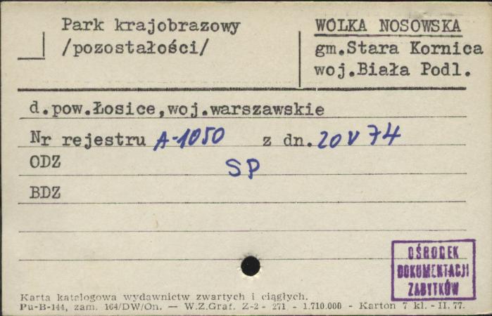 park krajobrazowy (pozostałości), skan 1