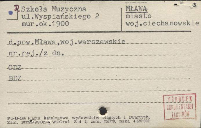 szkoła muzyczna, skan 1
