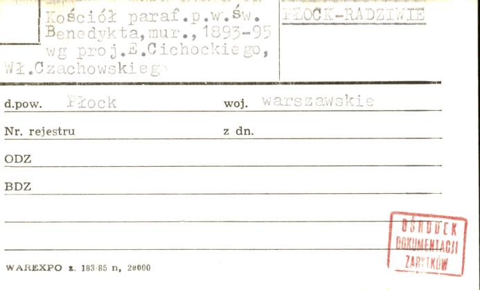 kościół paraf. pw. św. Benedykta, skan 1
