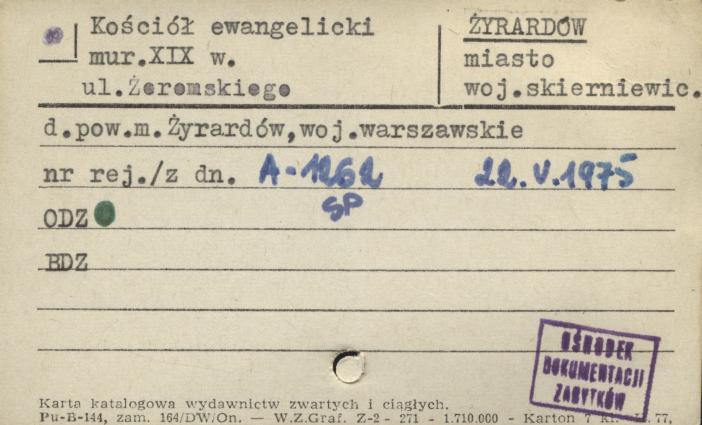 kościół ewangelicki, skan 1