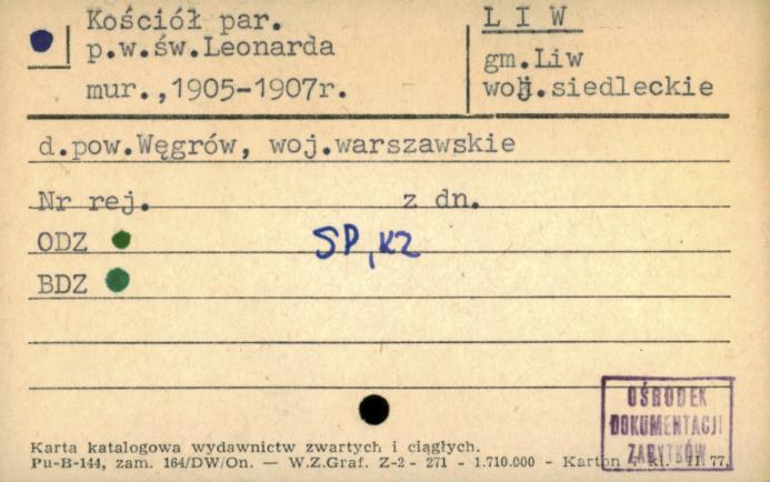 kościół par. pw. św. Leonarda, skan 1