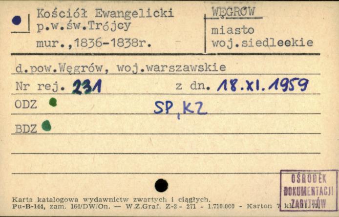 kościół ewangelicki pw. Św. Trójcy, skan 1