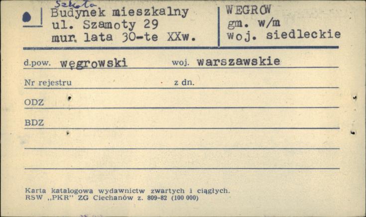 szkoła, ob. budynek mieszkalny, skan 1