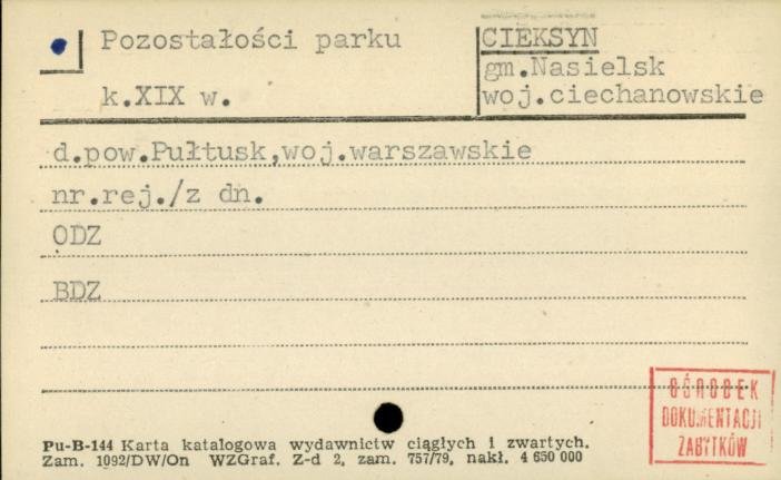 pozostałości parku, skan 1