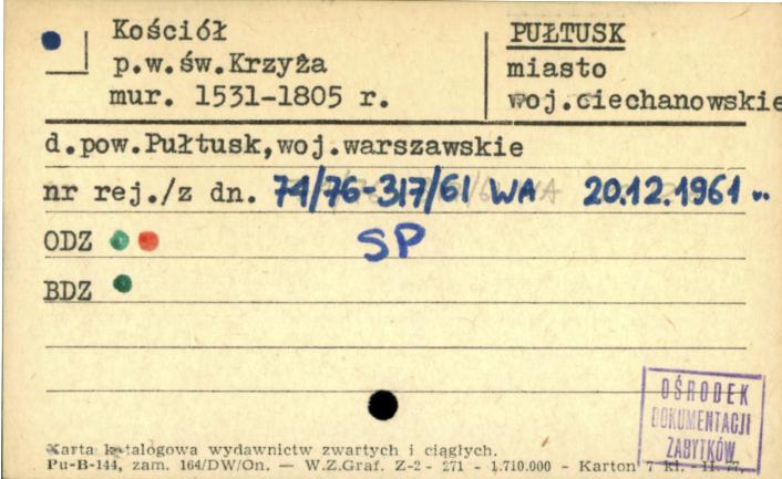 kościół pw. św. Krzyża, skan 1