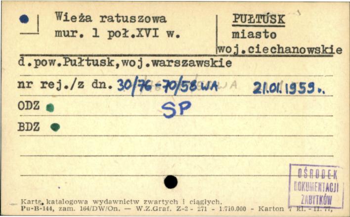 wieża ratuszowa, skan 1