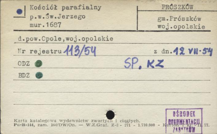 kościół par. pw. św. Jerzego, skan 1