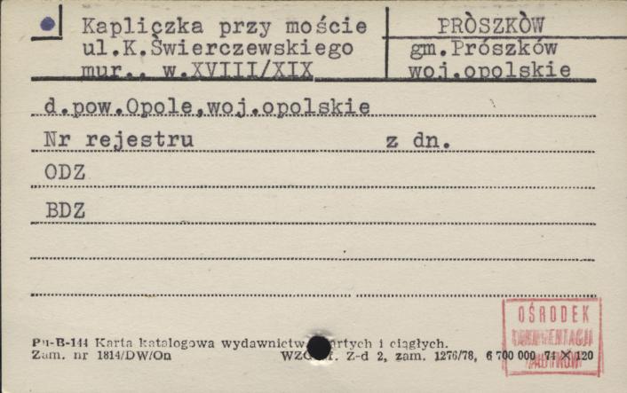 kapliczka przy moście, skan 1