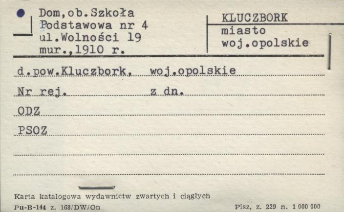 dom, ob. szkoła podstawowa nr 4, skan 1