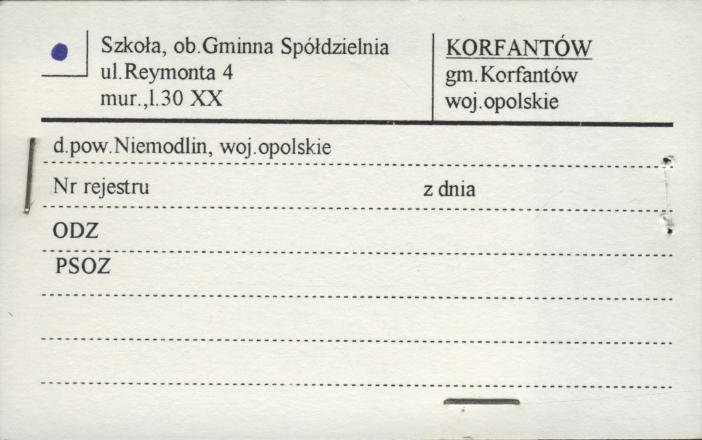 szkoła, ob. Gminna Spółdzielnia, skan 1