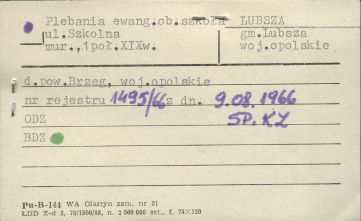 plebania ewangelicka ob. szkoła, skan 3