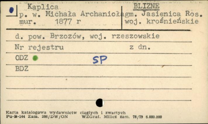 kaplica pw. Michała Archanioła, skan 1