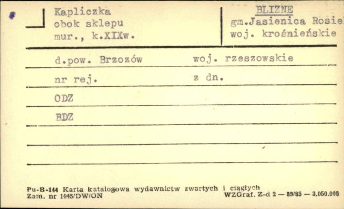kapliczka obok sklepu, skan 1
