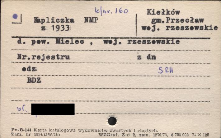 kapliczka NMP, skan 1