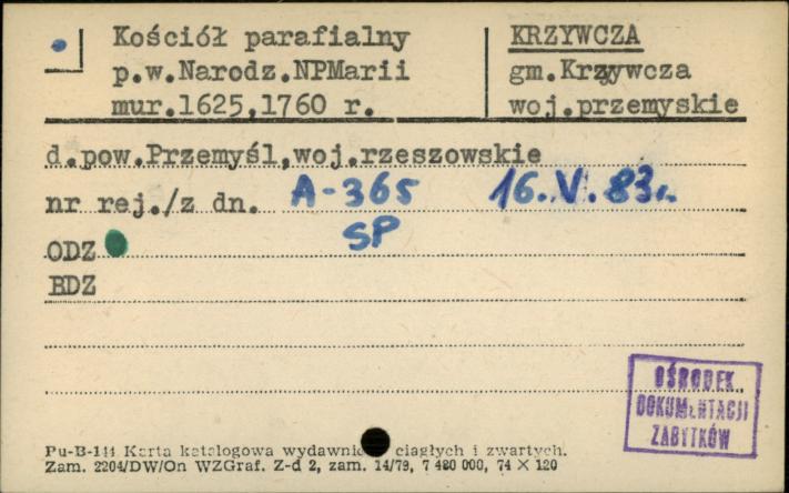 kościół parafialny p.w. Narodz. NP Marii, skan 1