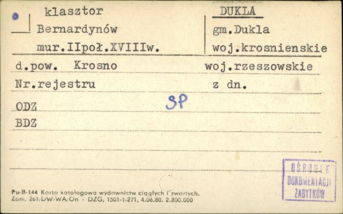 klasztor bernardynów, skan 1