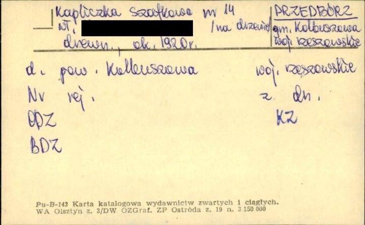 kapliczka szafkowa nr 14, skan 1