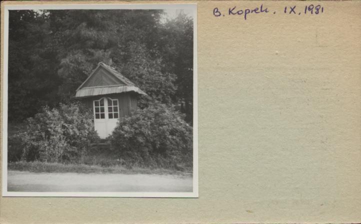 kapliczka tzw. Czerwona, skan 2