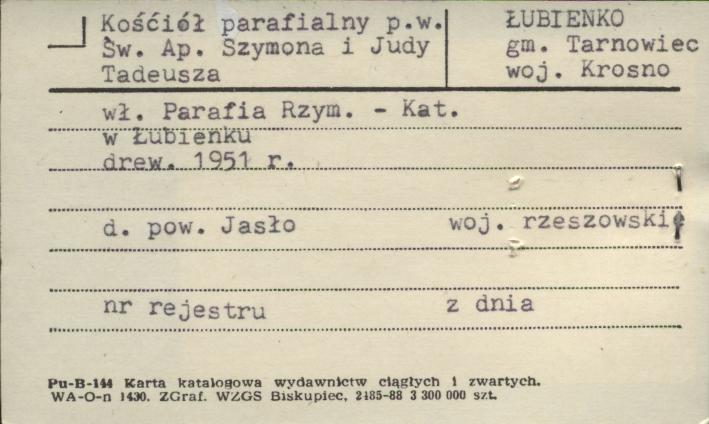 kościół parafialny pw. św. Ap. Szymona i Judy Tadeusza, skan 1