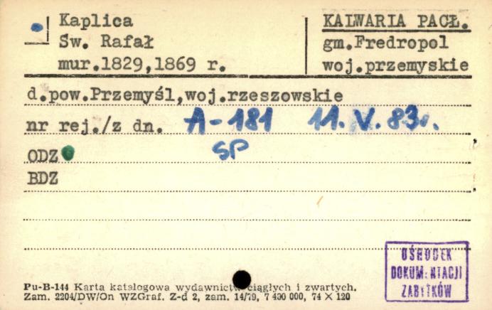 kaplica Św. Rafał, skan 1