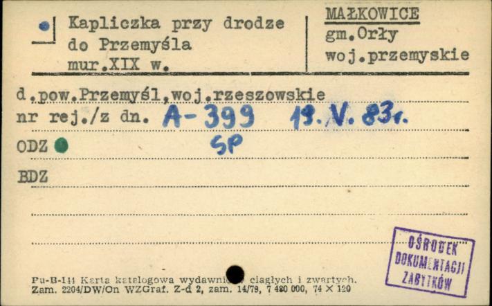kapliczka, skan 1