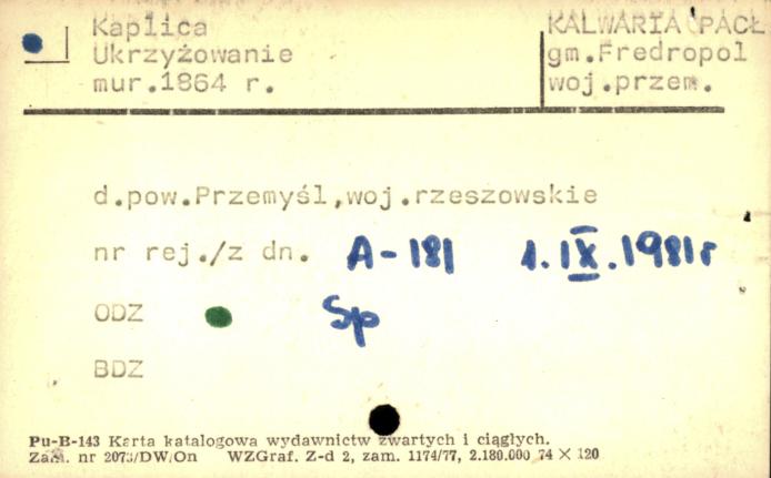 kaplica Ukrzyżowanie, skan 2