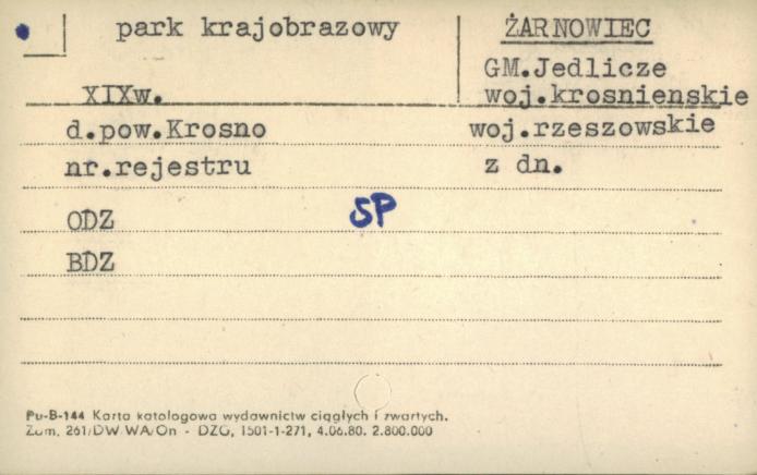park krajobrazowy, skan 1