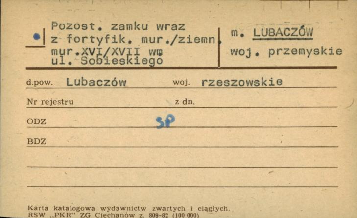 pozost. zamku wraz z fortyfik., skan 1