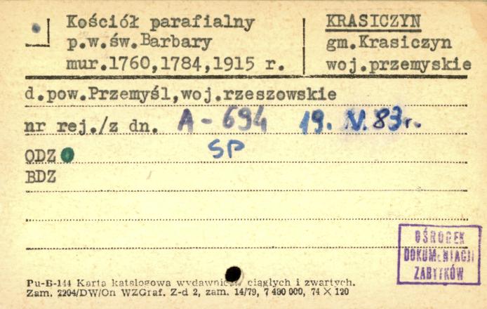 kościół par. pw. św. Barbary, skan 1