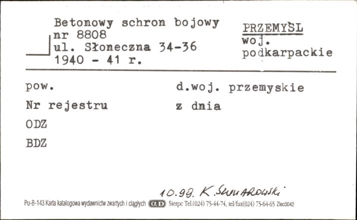 schron bojowy nr 8808, skan 1