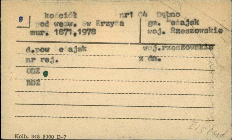 kościół pod wezw. Św. Krzyża, skan 1