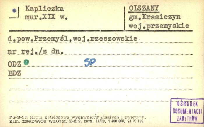 kapliczka, skan 1
