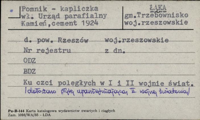 pomnik, ob. kapliczka, skan 1