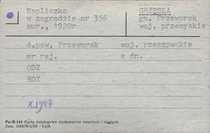 kapliczka, skan 1