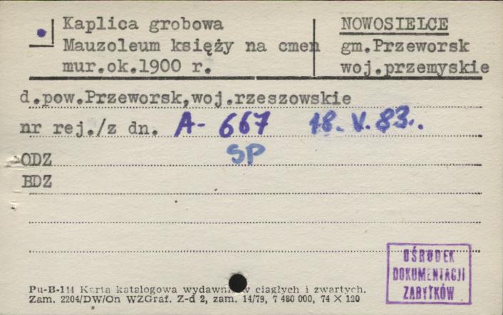 kaplica grobowa-mauzoleum księży, skan 1