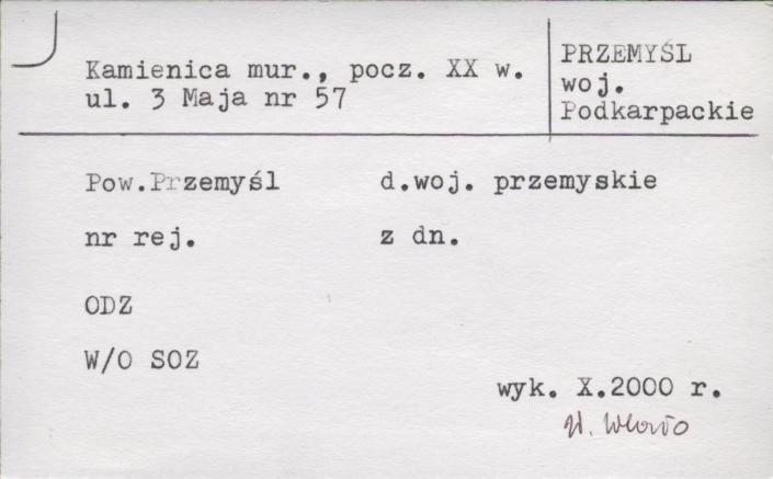 kamienica, skan 1