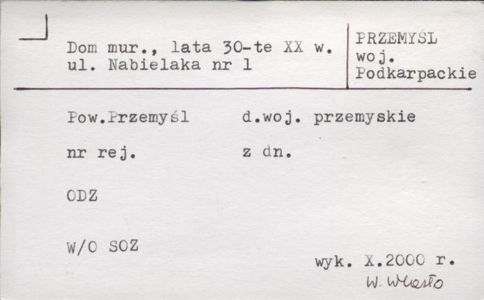 dom, skan 1
