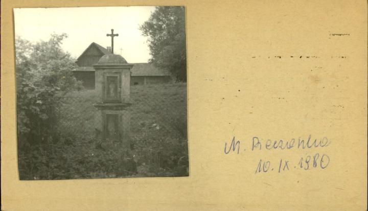 kapliczka przydrożna, skan 2