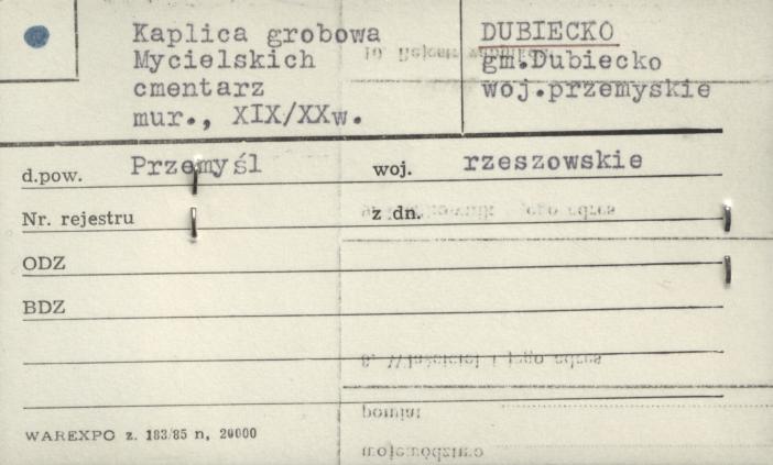 kaplica grobowa Mycielskich, skan 1
