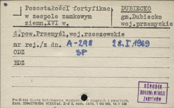 pozostałości fortyfikac. w zespole zamkowym, skan 1
